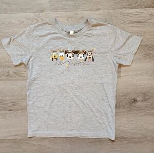 Rustic United Disney Boy's Christmas Safari Short Sleeve Graphic Tee Large L